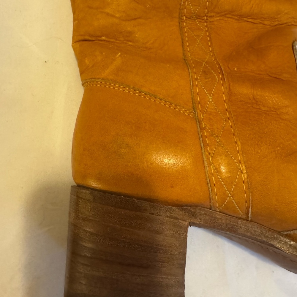 Vintage Frye 70s Campus Boot, Foldover Style - Picture 5 of 16